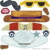 image:imagePeaceable Kingdom Sticker Fun Funny Faces Reusable Sticker Tote