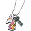 image:imagePeaceable Kingdom Unicorn Diary  208 lined pages with lock key amp matching charm  Travelsized notebook for kids to record thoughts amp feelings in a safe space  Great gift for boys amp girls