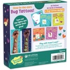 image:imagePeaceable Kingdom Valentines Box for Kids Valentines Day Box Kit for Valentines Cards for Kids Classroom  Rainbow Mailbox Kit28 Glow in the Dark Bug Tattoos