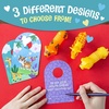 image:imagePeaceable Kingdom Valentines Box for Kids Valentines Day Box Kit for Valentines Cards for Kids Classroom  Rainbow Mailbox Kit6 Animal Tube Poppers
