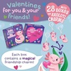 image:imagePeaceable Kingdom Valentines Box for Kids Valentines Day Box Kit for Valentines Cards for Kids Classroom  Rainbow Mailbox KitAxolotl Friendship Charms