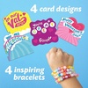 image:imagePeaceable Kingdom Valentines Box for Kids Valentines Day Box Kit for Valentines Cards for Kids Classroom  Rainbow Mailbox KitFriendship Bracelet Valentines