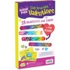 image:imagePeaceable Kingdom Valentines Cards for Kids Classroom Set of 28 Valentines Day Gifts  Animal Print Slap Bracelets