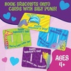 image:imagePeaceable Kingdom Valentines Cards for Kids Classroom Set of 28 Valentines Day Gifts  Animal Print Slap Bracelets