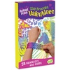 image:imagePeaceable Kingdom Valentines Cards for Kids Classroom Set of 28 Valentines Day Gifts  Animal Print Slap Bracelets