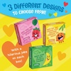 image:imagePeaceable Kingdom Valentines Cards for Kids Classroom Set of 28 Valentines Day Gifts  Silly Jokes with Fruit Charms