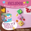 image:imagePeaceable Kingdom Valentines Cards for Kids Classroom Set of 28 Valentines Day Gifts  Silly Jokes with Fruit Charms