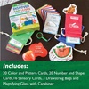 image:imagePeaceable Kingdom World of Eric Carle Discover and Learn Scavenger Hunt Game Interactive Toddler Learning Cards for Colors Shapes and Numbers Educational Activity Ages 3