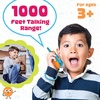 image:imageWalkie TalkAlong Scavenger Hunt amp Adventure Set  2 Rugged Walkie Talkies 1000 ft Range  24 Mission Cards  Outdoor Backyard Games for Kids Ages 3