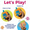 image:imageWalkie TalkAlong Scavenger Hunt amp Adventure Set  2 Rugged Walkie Talkies 1000 ft Range  24 Mission Cards  Outdoor Backyard Games for Kids Ages 3