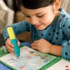 image:imageWater Art Book Vehicles  Reusable ColourwithWater Activity Book  Refillable Water Brush Pen  5 Fun Vehicle Scenes  No Mess Ages 3