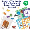 image:imageWorld of Eric Carle Animal Bingo Game  Wooden Toddler Bingo Set Featuring Brown Bear  Learn Animal Sounds Movements Colors amp Matching  Preschool Game for Ages 2