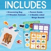 image:imageWorld of Eric Carle Animal Bingo Game  Wooden Toddler Bingo Set Featuring Brown Bear  Learn Animal Sounds Movements Colors amp Matching  Preschool Game for Ages 2
