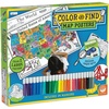 image:imageMindWare Color and Find Map Posters The World and The United States of America  Large Coloring Posters for Kids Ages 6 amp Up  Teach Geography Landmarks and Cultures Around the World