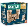 image:imageMindWare KEVA 400 Maple Wood Building Planks Set  Building Toy Includes 400 Wooden Blocks 2 KEVA Balls and Idea Book  Ages 5