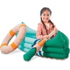image:imageMindWare Oh So Fun Canoe Playset Inflatable Pretend Camping Toy with Paddle Life Preserver and Pump Imaginative Indoor Role Play for Kids Ages 3 Preschool Learning Toy