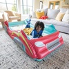 image:imageMindWare Oh So Fun Inflatable Racecar Bed  Twin Size Kids Travel Car Mattress with Sides Including Hand Pump amp Storage Bag