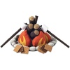 image:imageMindWare Oh So Fun Plush Campfire Set Pretend Camping Playset with Soft Fire Pit and SMores Accessories for Imaginative Indoor Play Kids Ages 3 Pretend Play Gift for Kids