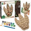 image:imageMindWare Paint Your Own Stepping Stone Dinosaur Footprint  WeatherResistant 85inch x 10inch Stepping Stones Kids Craft Kit  Includes Paint Brushes and Instructions  Ages 8 and Up