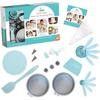 image:imageMindWare Playful Chef Kids Cake Decorating Kit  Includes Pans Reusable Pastry Bags Stencils Recipes amd More
