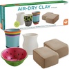 image:imageMindWare Pottery Wheel AirDry Clay Refill 5lbs Natural Brown Sculpting Clay for Kids Bulk Arts and Crafts Material for School or Home Projects Ages 5 and Up