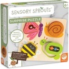 image:imageMindWare Sensory Sprouts Surprise Puzzle  Wooden Baby Puzzle with Mirror Bells amp Beads  Educational Toy for Infants amp Toddlers 6 Months Montessori Baby Toy