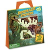 image:imagePeaceable Kingdom Dinosaur Reusable Sticker Tote Press and Play Static Sticker Activity with 2 Scenes and 50 Cling Stickers ScreenFree Creative Play for Kids Ages 3