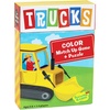 image:imagePeaceable Kingdom Floor Puzzle and Matching Game 2 in 1 Educational Activity for Kids 2 Years and Up  Trucks