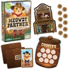 image:imagePeaceable Kingdom Meowdy Partner Cooperative Matching Game Preschool Memory and Observation Game for Kids Ages 35 Team Based Gameplay with Cards Tokens and Cookie Barrel Board