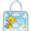 image:imagePeaceable Kingdom My Busy Tote  Soft Busy Book for Toddlers MontessoriInspired Sensory Learning Toy with 10 Fine Motor Activities  Portable OntheGo Activity Tote for Ages 18 Months