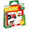 image:imagePeaceable Kingdom Reusable Sticker Totes On The Farm  2 Sticker Scenes amp 50 Reusable Cling Stickers in a Carry Tote  Great for Trips Errands amp on the go  Fun Quiet time Activity for Kids