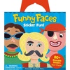image:imagePeaceable Kingdom Sticker Fun Funny Faces Reusable Sticker Tote