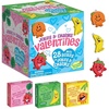 image:imagePeaceable Kingdom Valentines Cards for Kids Classroom Set of 28 Valentines Day Gifts  Silly Jokes with Fruit Charms