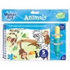 image:imagePeaceable Kingdom Water Art Animals Book Reusable Color Reveal Painting Pad Including Refillable Brush Pen Mess Free Creativity Activity Preschool Children Age 3 Early Motor Skill Builder