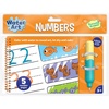 image:imagePeaceable Kingdom Water Art Numbers Activity Book Reusable Water Brush Coloring Pad with Number Tracing Counting Practice Mess Free Creative Learning Kids Age 3 Early Math Skill Builder