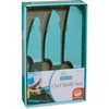 image:imagePlayful Chef Safety Knife Set for Kids  3 Knives Plastic Blades with Serrated Edges  Safe for Little Hands Ages 5 amp up  Dishwasher Safe