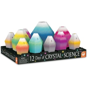 image:imageMindWare 12 Days of Crystal Science Crystal Growing Advent Calendar with 12 HandsOn Experiments STEM Chemistry Learning Kit for Kids Ages 8 and Up