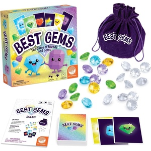 image:imageMindWare Best Gems Family Game for 5 Year Olds and up  Match Giant Gems to Earn Points 2 to 4 Players