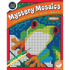 image:imageMindWare Color By Number Mystery Mosaics Book 14Book 2