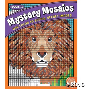 image:imageMindWare Color By Number Mystery Mosaics Book 14Book 8