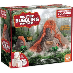 image:imageMindWare Dig It Up Bubbling Discovery Prehistoric Volcano Fossil Dig Kit  Make the Volcano Erupt and Then Excavate 7 Artifacts  Educational Activity for Kids amp Teens  Ages 8 amp Up