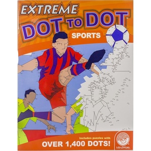 image:imageMindWare Extreme Dot to Dot Coloring Sports  ConnecttheDots Puzzle Book for Kids and Adults Ages 8 and Up