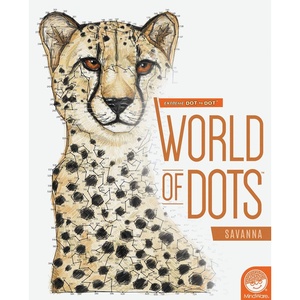 image:imageMindWare Extreme Dot to Dot World of Dots Savannah  ConnectTheDots Coloring Book for Kids and Adults 32 Animal Puzzles Ages 8 and Up