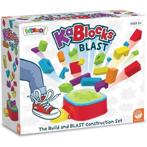image:imageMindWare KaBlocks Blast Includes 30 Foam Blocks 2 Launch Blocks Building Platform amp Kaboom Launch Pad  Ages 3