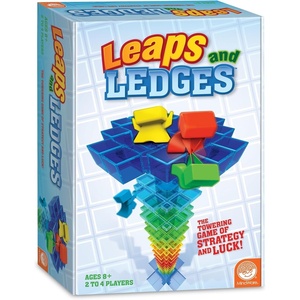 image:imageMindWare Leaps and Ledges Strategy Game  Ages 8  Fun Party Game and Family Game Night Activity for Kids Teens and Adults  2 to 4 Players