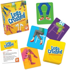 image:imageMindWare Legs Crossed  The Silly GetUp amp GoFish Card Game for Kids amp Adults