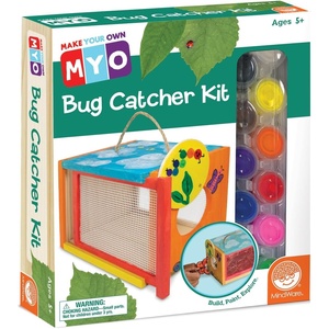 image:imageMindWare Make Your Own Bug Catcher Kit for Kids  Includes 12 Paint Colors Glue 3 Brushes amp Guidebook  DIY Craft for Kids Ages 5