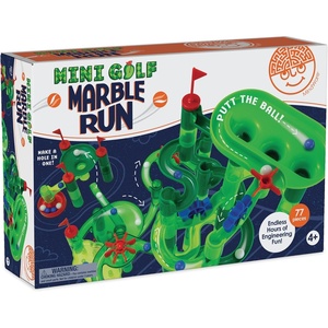 image:imageMindWare Marble Run Mini Golf  Building Toys for Kids Ages 48  Unique Twist on Classic Marble Run for Kids Ages 48  Marble Maze Includes 75 Track Pieces 20 Marbles and Exciting New Components