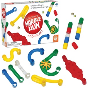 image:imageMindWare Marble Run Regular AddOn Set  Expansion Pack for Marble Run Building Toy 50 Durable Interlocking Pieces Ages 4 and Up