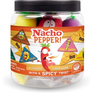 image:imageMindWare Nacho Pepper FastPaced Match and Grab Card Game Quick Reaction Party Gameplay for Kids and Adults Includes Play Peppers and Cards Family Game Night Favorite Ages 6 and Up